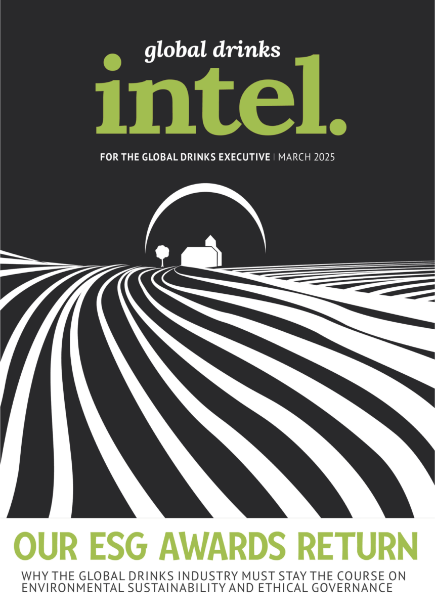 Global Drinks Intel magazine cover - Mar 25