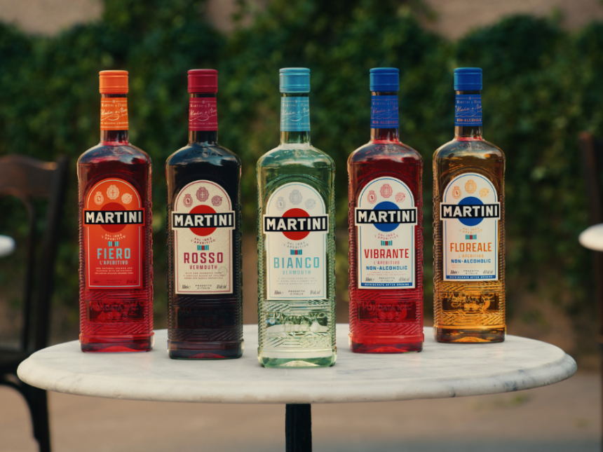 Five Martini products in a row
