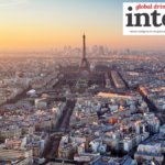 Paris skyline featuring Eiffel Tower