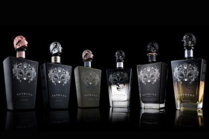 Six expressions of Satryna tequila and mezcal