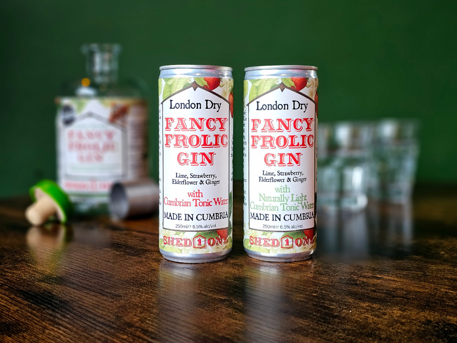 Shed One gin & tonic cans