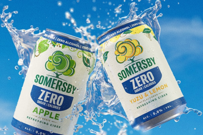Two cans of Somersby Zero