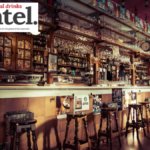 Interior of a bar