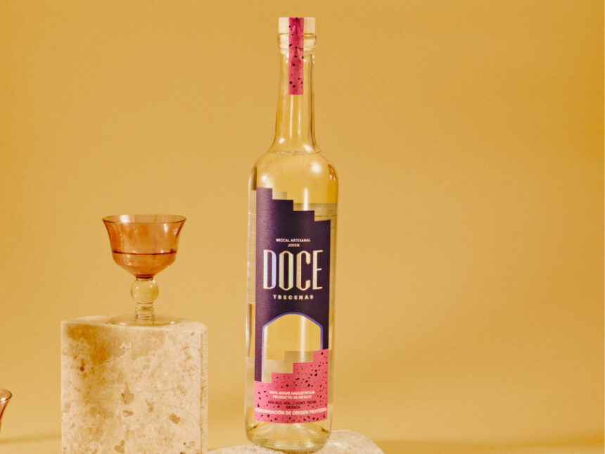 Bottle of Doce mezcal