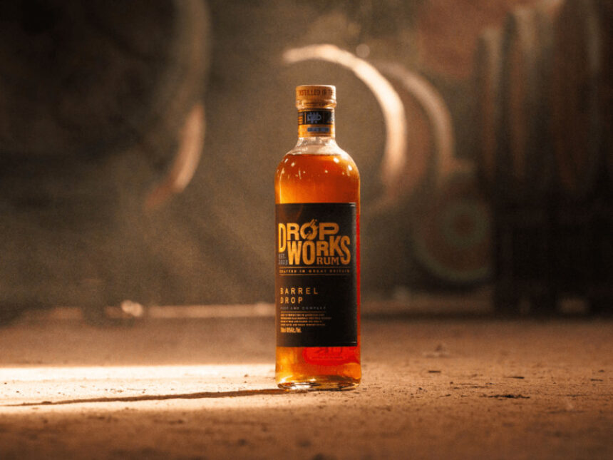 Dropworks rum bottle