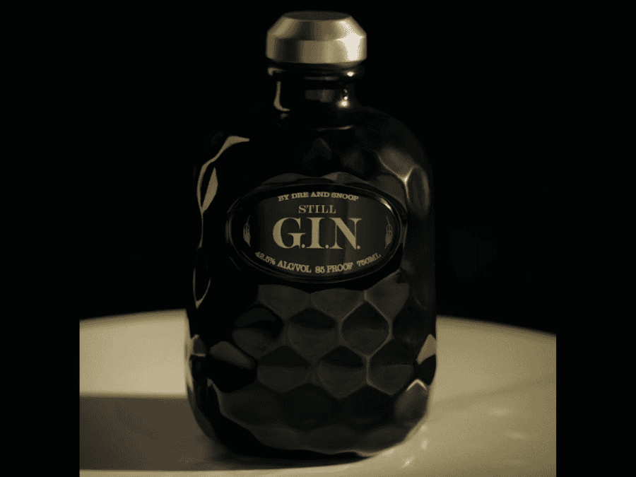 Still G.I.N. By Dre and Snoop bottle