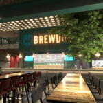 Exterior of BrewDog pub at Waterloo in London