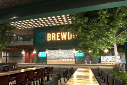 Exterior of BrewDog pub at Waterloo in London