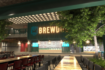 Exterior of BrewDog pub at Waterloo in London
