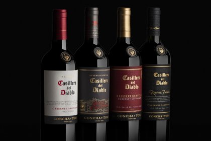 Four varietals of Casillero del DIablo