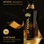 Bottle of D'Yavol Inception blended scotch whisky