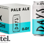 Four-pack of Days non-alcohol beer