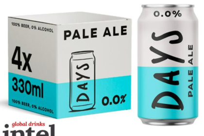 Four-pack of Days non-alcohol beer