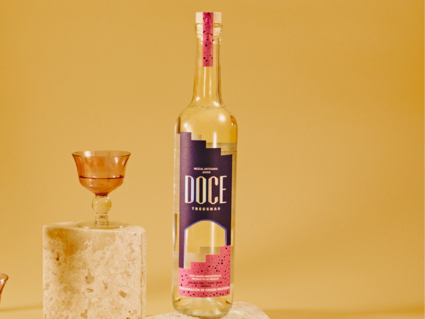 Bottle of Doce mezcal