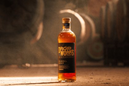 Dropworks rum bottle