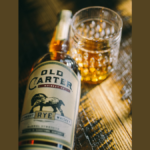 Bottle of Old Carter American whiskey