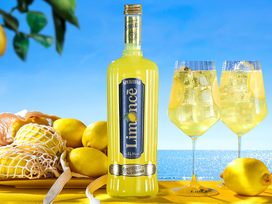 Bottle of Limonce Aperitivo