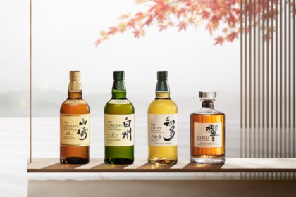 Suntroy's Japanese whisky bottles