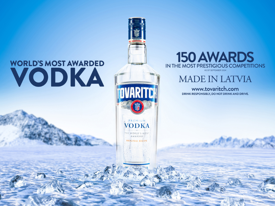 Bottle of Tovaritch! vodka