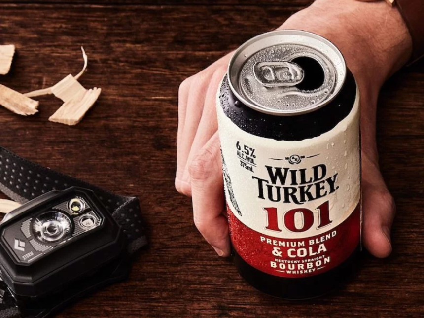Wild Turkey & Cola RTD can