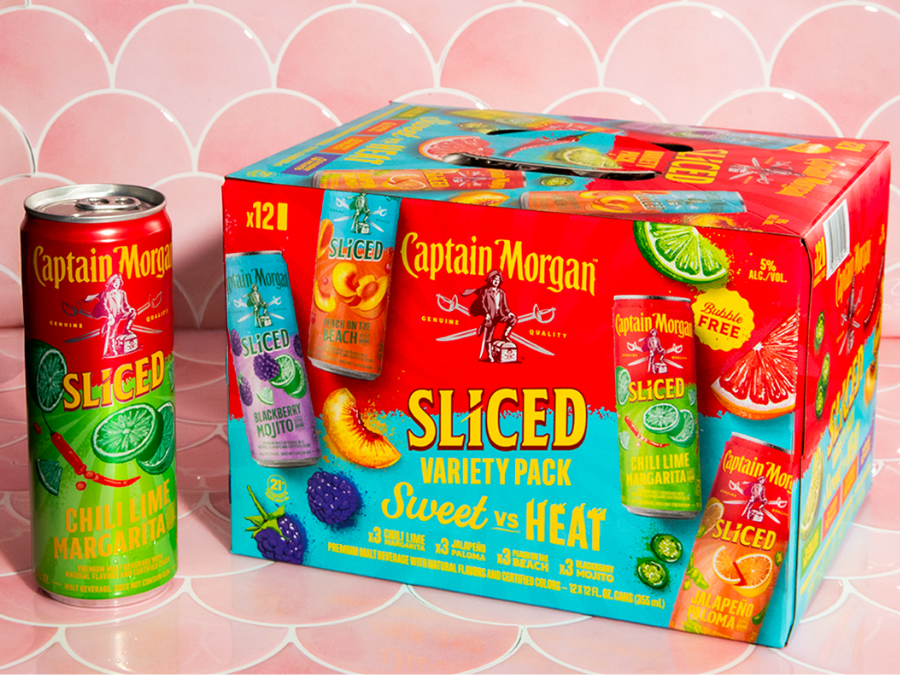 Captain Morgan Sliced variety pack