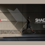 Mcihelob Ultra logo and Shade Tracker logo with person running