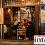 Exterior of a bar in South Korea