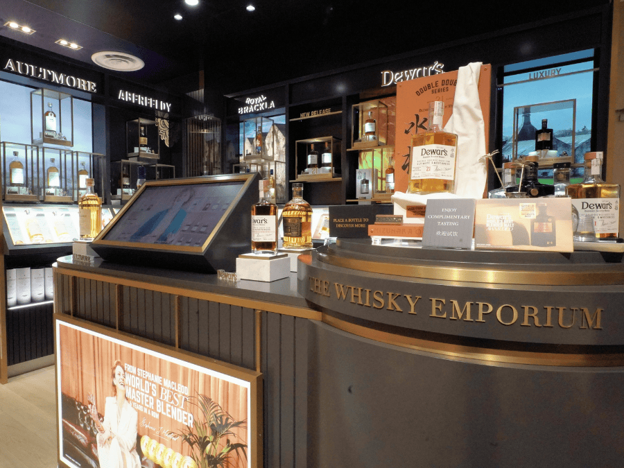 Bacardi's Whisky Emporium in Tokyo Narita airport