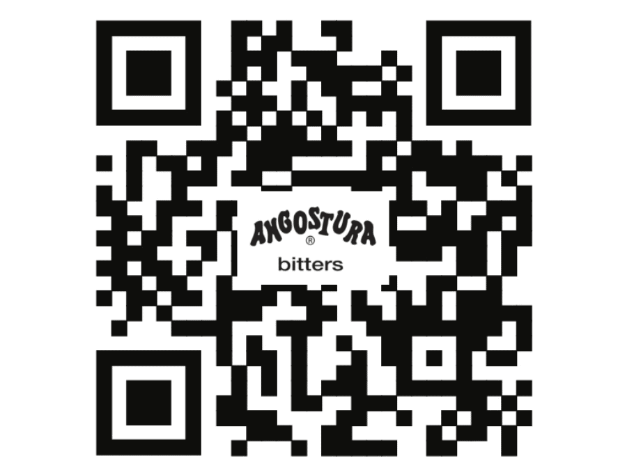 Angostura bitters QR code
