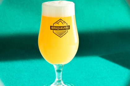 Basqueland Brewing beer in glass