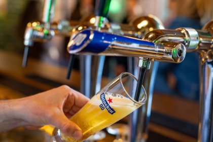 Heineken 0.0 on draught