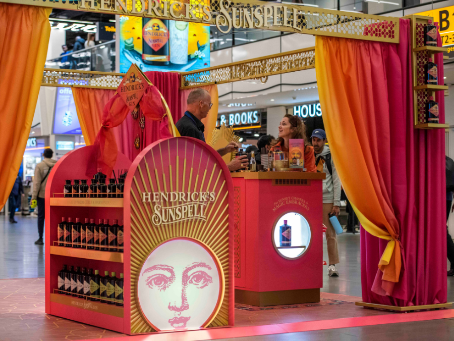 Hendrick's Sunspell stand