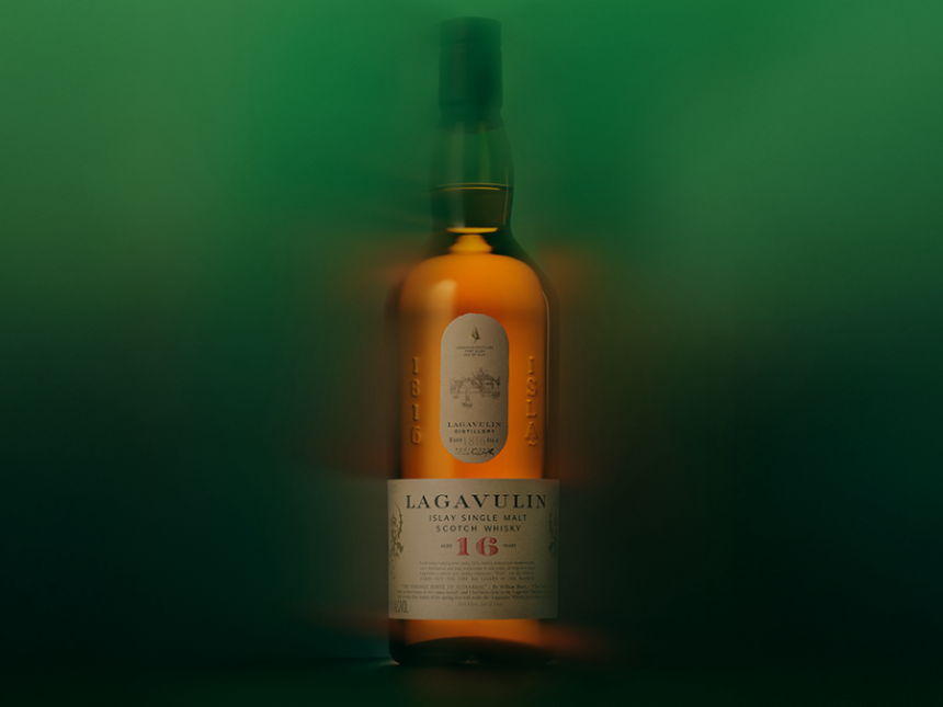 Lagavulin 16-year-old bottle