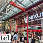 Queues at the opening of Mixue’s first Australian store in Sydney in 2023