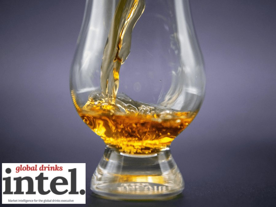 Glass of scotch whisky