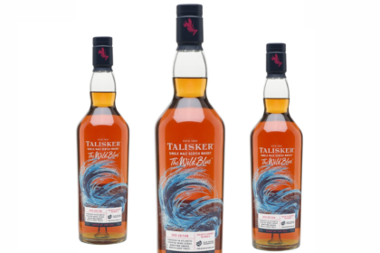Talisker Wild Blue bottles