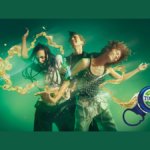 People dancing with Tuborg bottle cap to the side
