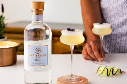 Waterloo Gin new bottle