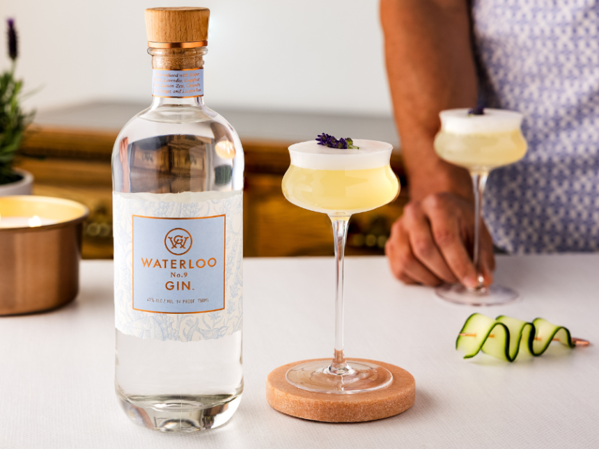 Waterloo Gin new bottle