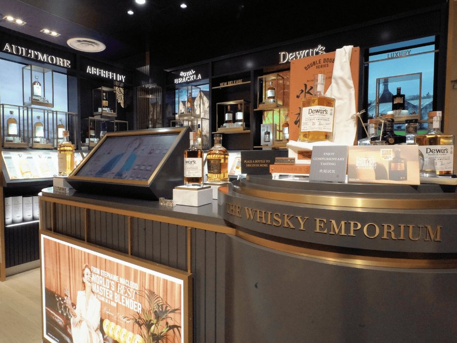 Bacardi's Whisky Emporium in Tokyo Narita airport