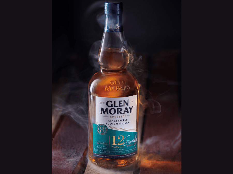 Glen Moray Smoky 12 Years Old bottle