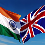 India and UK flags