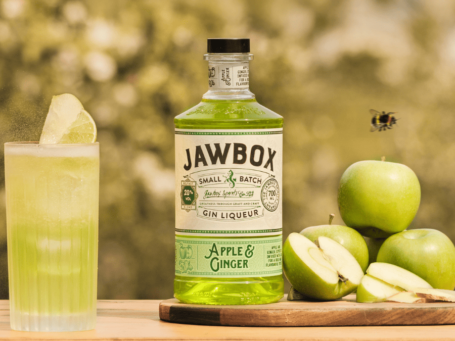 Jawbox Apple & Ginger bottle