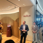 Edrington GTR MD Jeremy Speirs speaks at launch of The Macallan boutique in Heathrow