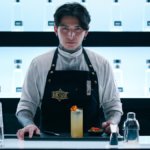 Bartender Javier Rodriguez from Handshake with 1800 Tequila bottle