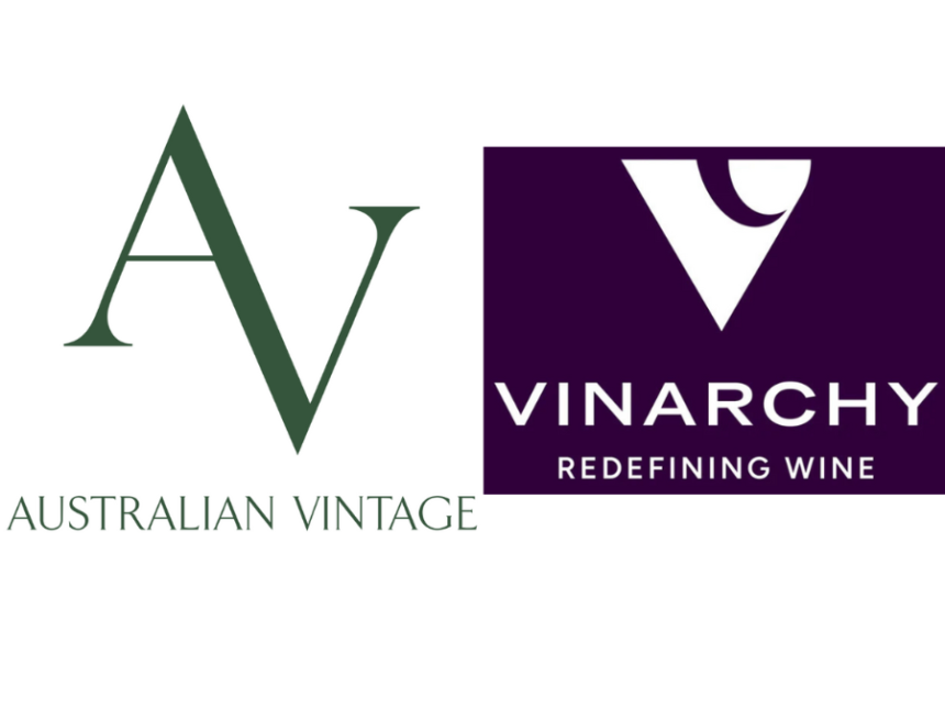 Australian Vintage and Vinarchy logos