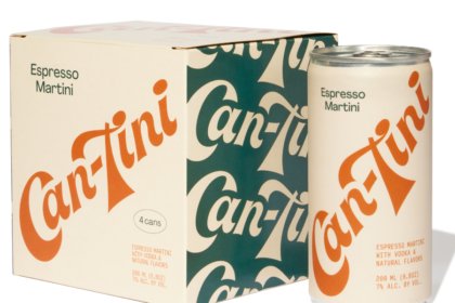 Can-tini single can and four-pack