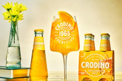 Crodino single bottle and four-pack