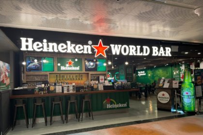 Heineken World Bar in Singapore