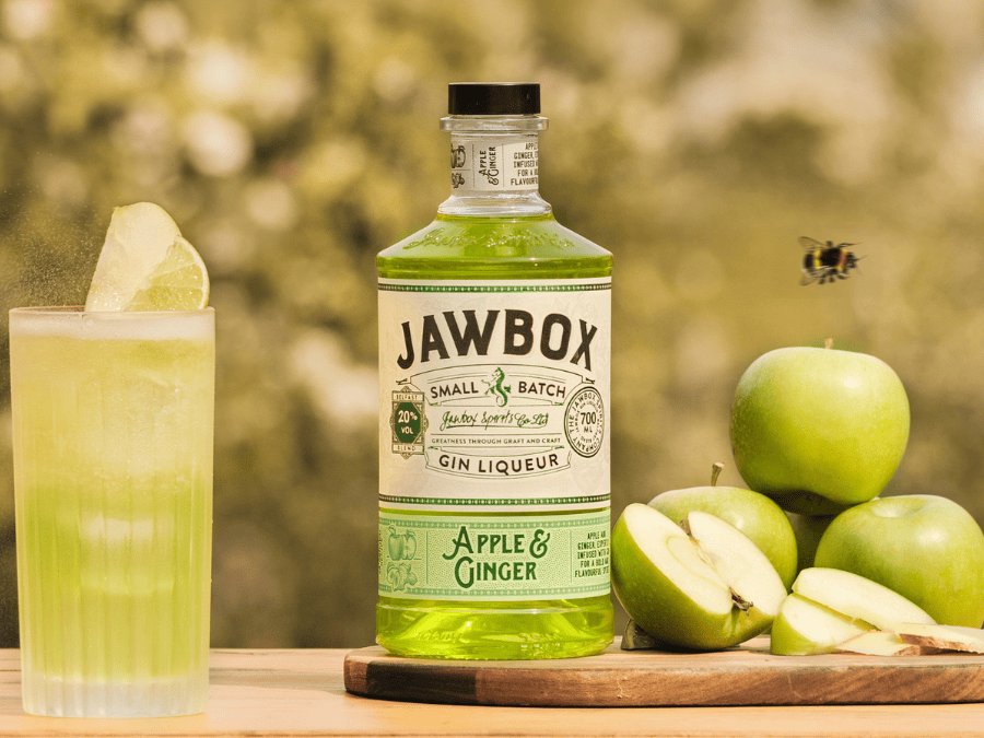 Jawbox Apple & Ginger bottle